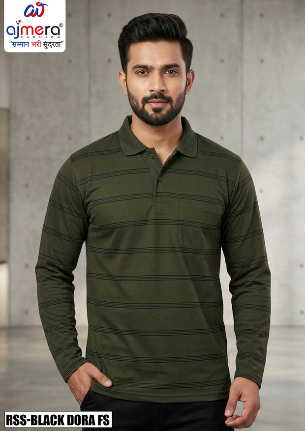 Premium Men's T-Shirt for Casual & Daily Wear | RSS-BLACK DORA FS