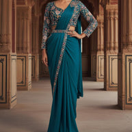 Designer Lycra Gown for Women | SDO-217099
