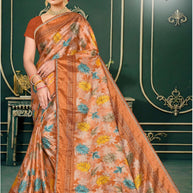 Trendy Printed Saree with Blouse Piece for Women’s Ethnic Wardrobe  | SNR-SUNDAY