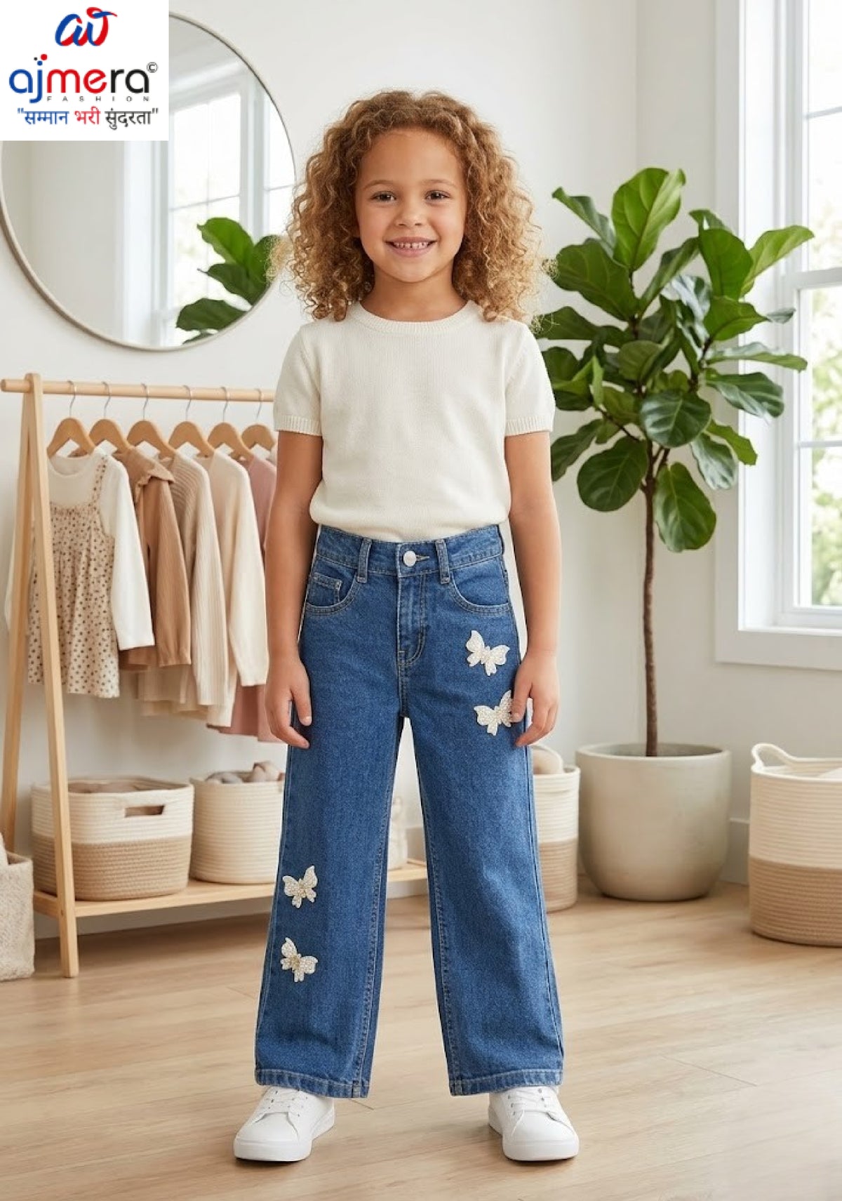 Kids Denim Jeans Wholesale in India | SKO-8112-1