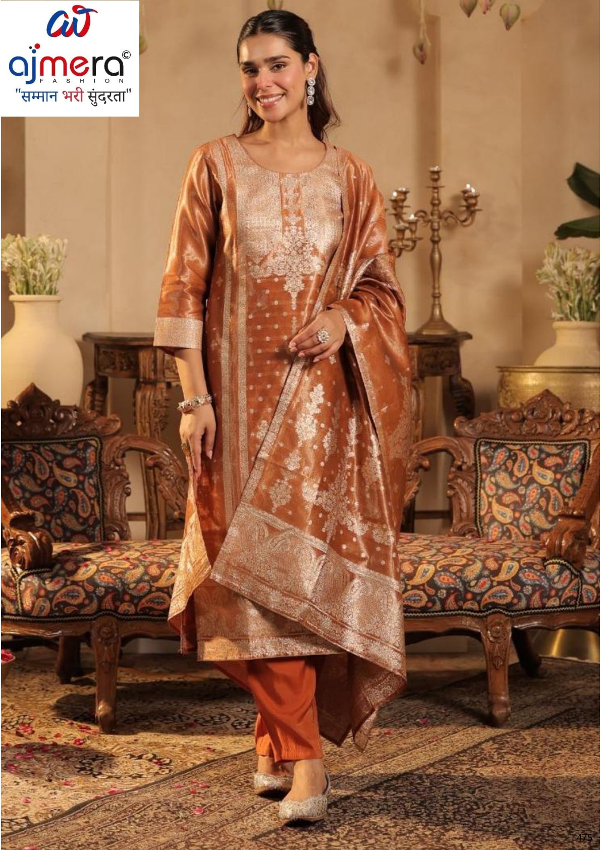 Designer Kurti Set for Women | ODNI-KH9RT11542