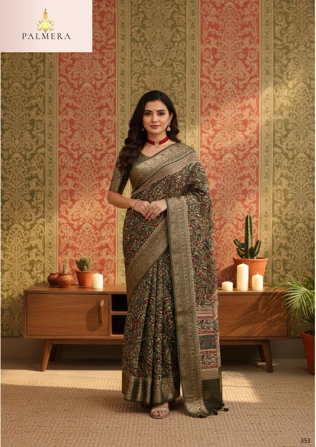 Adhira Viscose Saree with Blouse for Premium Wedding and Ethnic Wear | ALL-ADHIRA-242