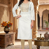 Designer Elegant Printed Kurti for Women | SDE-5563