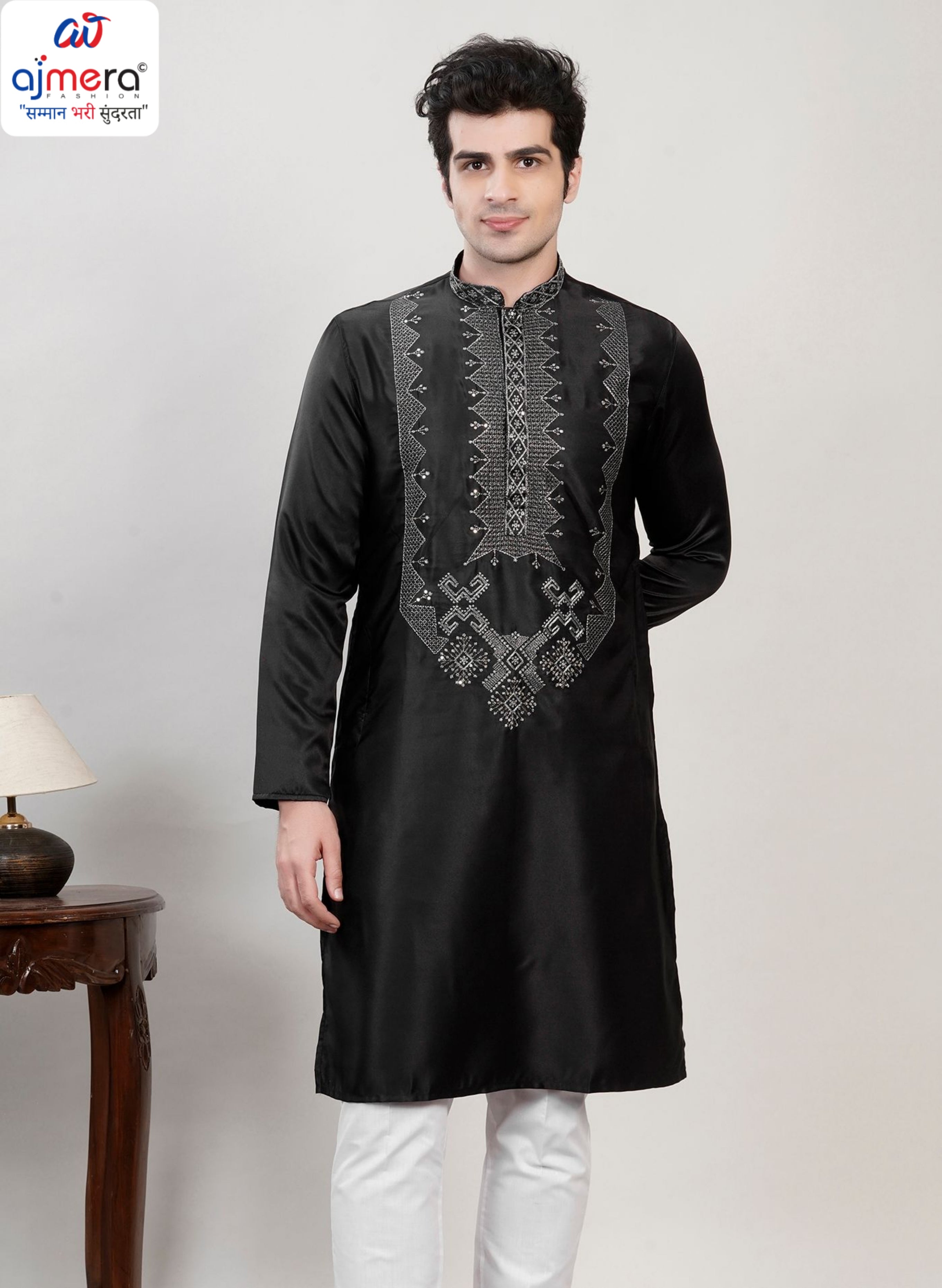 Premium Men's Kurta & Payjama for Wedding & Festive Wear | SNA-MKP12929