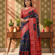 Adhira Dola Saree with Blouse for Premium Wedding and Ethnic Wear | ALL-ADHIRA-254