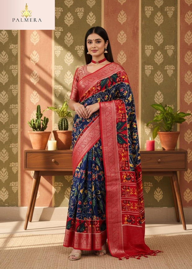 Adhira Dola Saree with Blouse for Premium Wedding and Ethnic Wear | ALL-ADHIRA-254