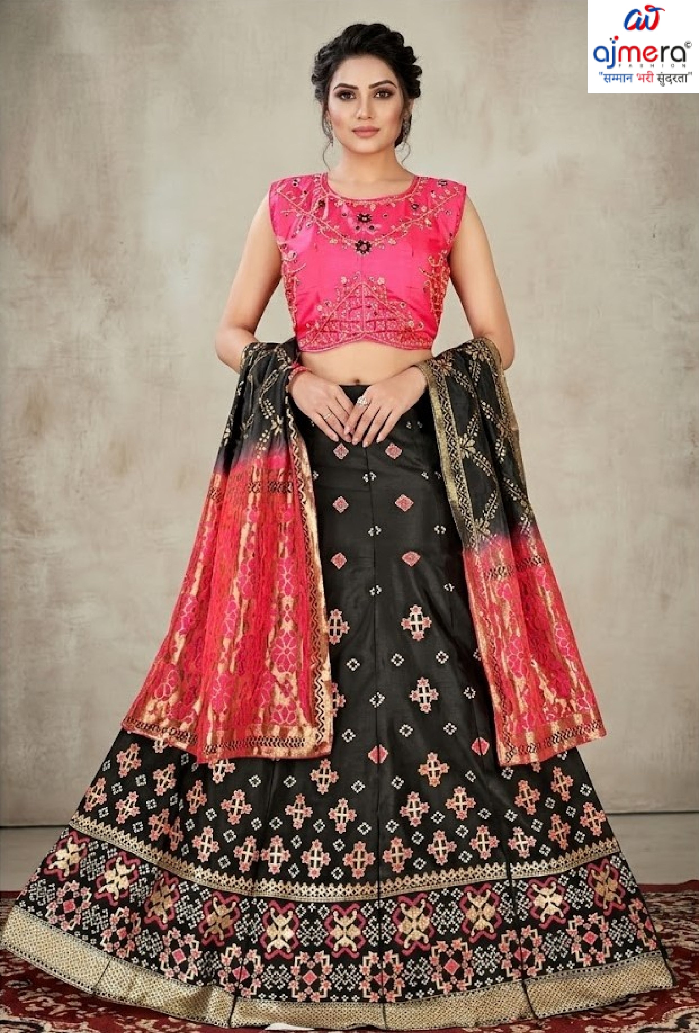 Designer Banarasi Gown for Women | BS-GOWN BANARSI KALLI-04-B2