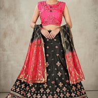 Designer Banarasi Gown for Women | BS-GOWN BANARSI KALLI-04-B2