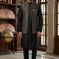 Premium Men's Kurta & Payjama for Wedding & Festive Wear | SNA-MKP12759