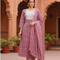 Designer Kurti Set for Women | JNF-609 60-60 GHERA