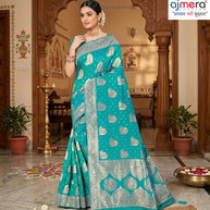 Fashionable Jacquard Silk Saree with Blouse Piece for Special Events | DBU-BANARASI SILK VOL-39