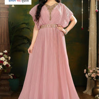 Elegant Georgette Designer Party Wear Gown for Women | SHP-B SABRINA