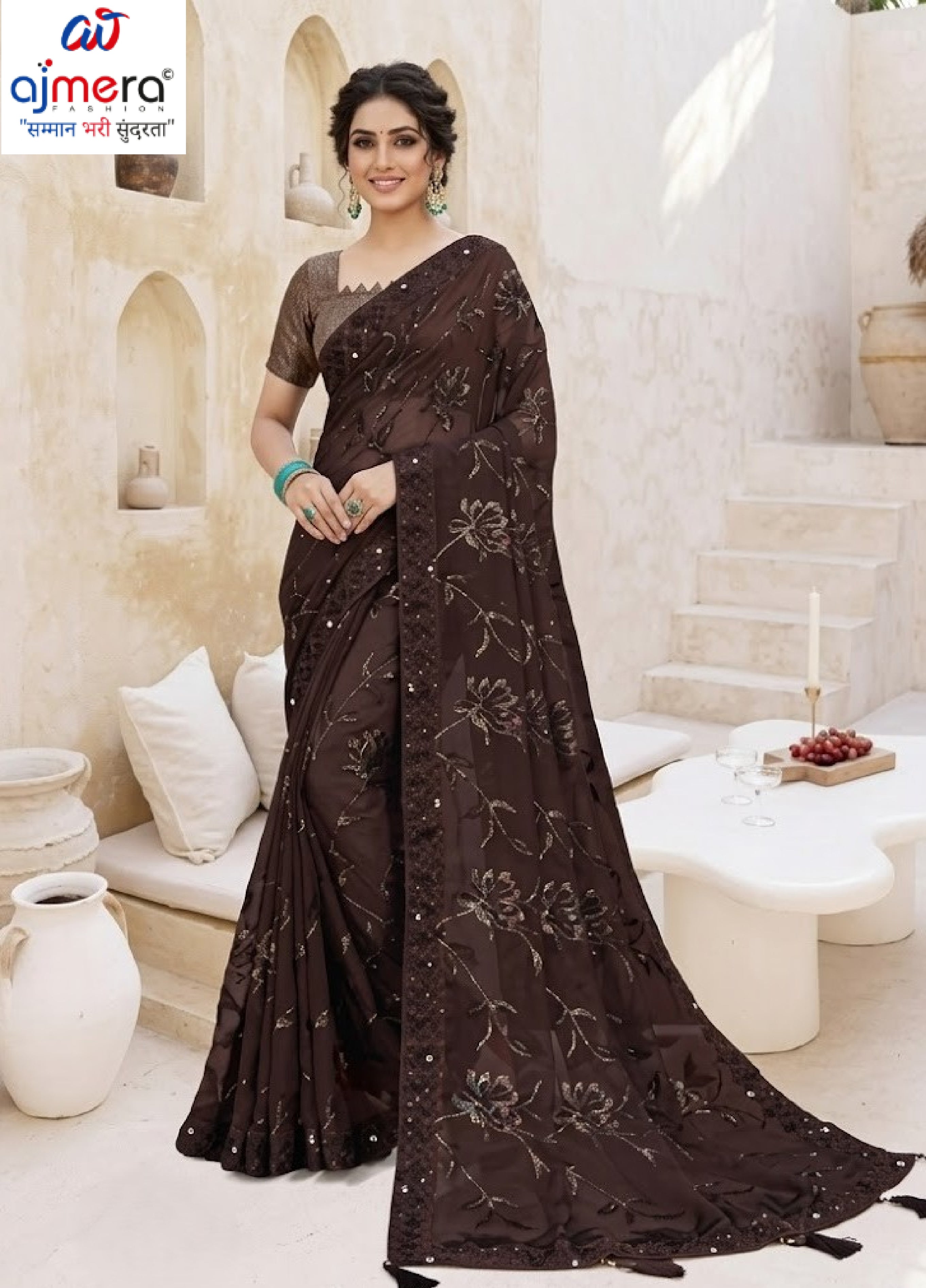 Classic Printed Saree with Blouse Piece for Timeless Traditional Style | RDD-YUKTI VOL-57