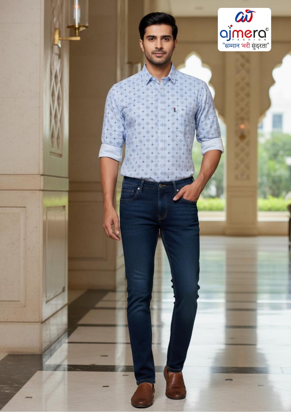 Mens Casual Shirt Wholesale Supplier India | HMF-CHANA MAMARA FS