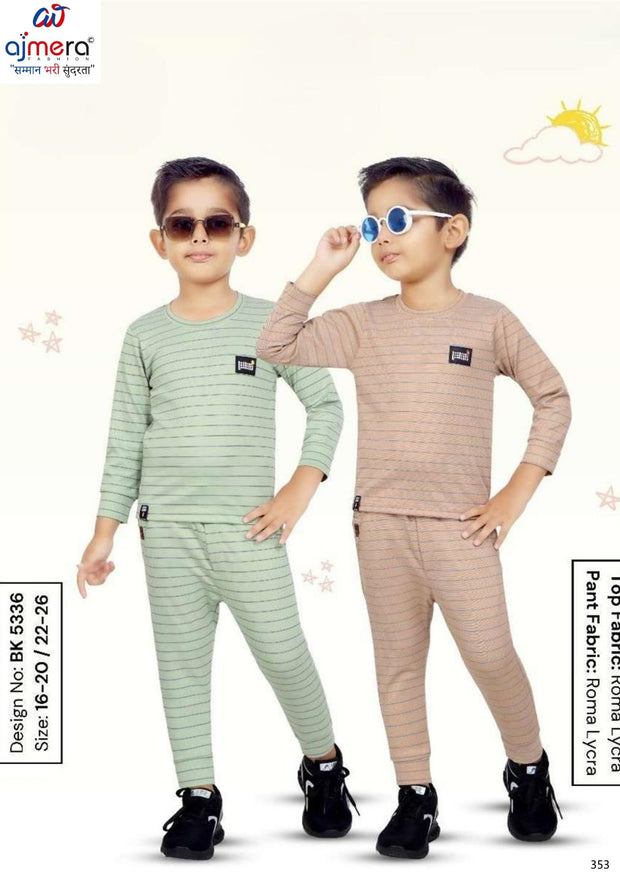 Wholesale Boys T-Shirt & Pant Set | TBA-FS5336