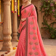 Suti Cotton Saree with Without Blouse for Premium Ethnic and Traditional Wear | PJA-SARGAM