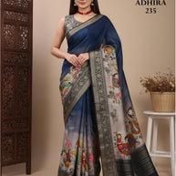 Adhira Dola Saree with Blouse for Premium Wedding and Occasion Wear | ALL-ADHIRA-235