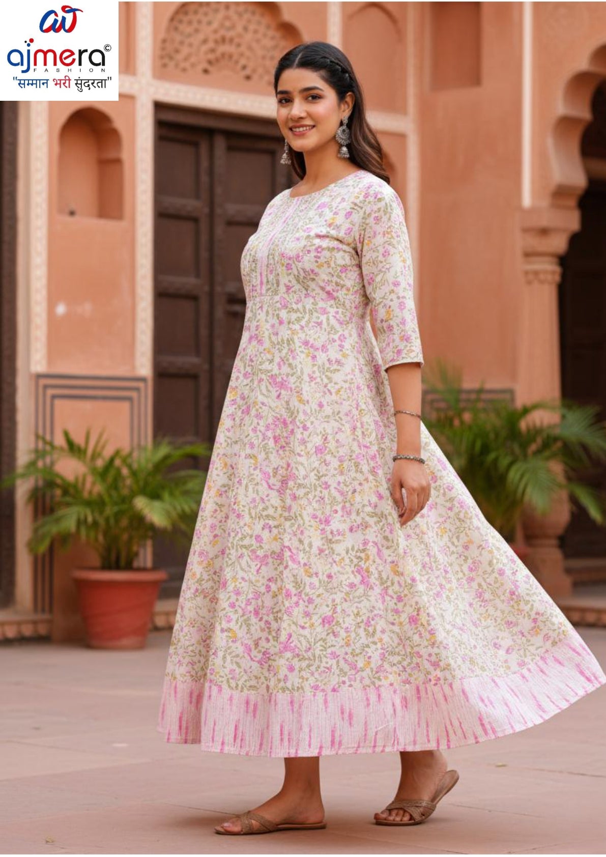 Designer Plus Size Cotton Kurti for Women | JNF-KALI KURTI COTTON BIG