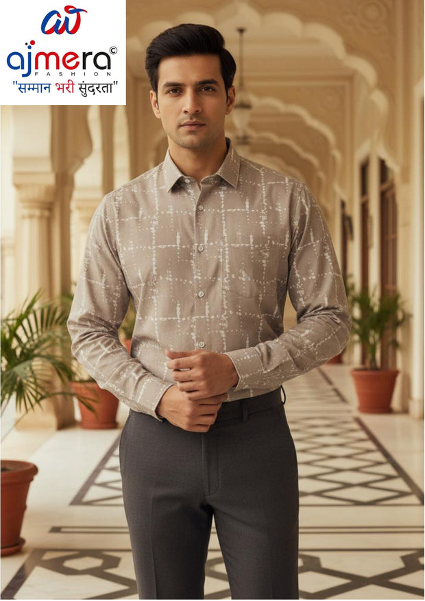 Mens Shirt Wholesale Supplier India | NSE-AJ123