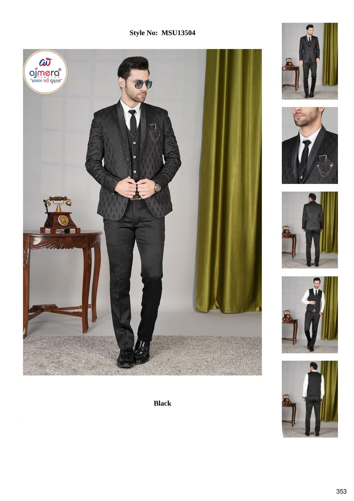 Mens Suit Supplier for Retailers | SNA-MSU13504