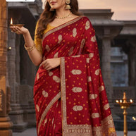 Handwork Heritage Saree Manufacturer and Handwork Heritage Saree Supplier | SXS-1691