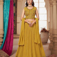 Elegant Designer Jorjet Party Wear Gown for Women | SHP-9295