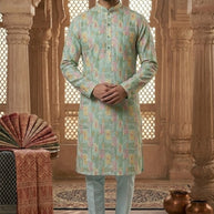Premium Men's Kurta & Payjama for Wedding & Festive Wear | SNA-MKP12961