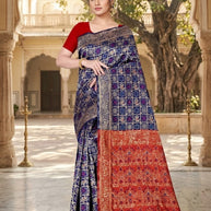 Superior Rapier Silk Matching Saree With Blouse Piece | TUL-KALASH SILK VOL-01