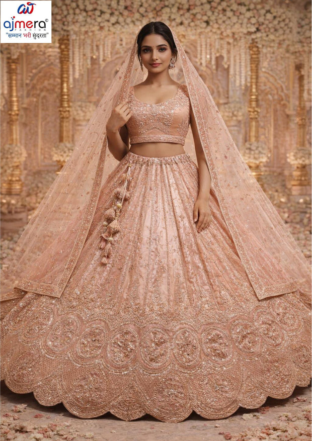 Viscose Jari Lehenga Manufacturer, Supplier & Wholesaler in India| ABF-ANMOL RATAN