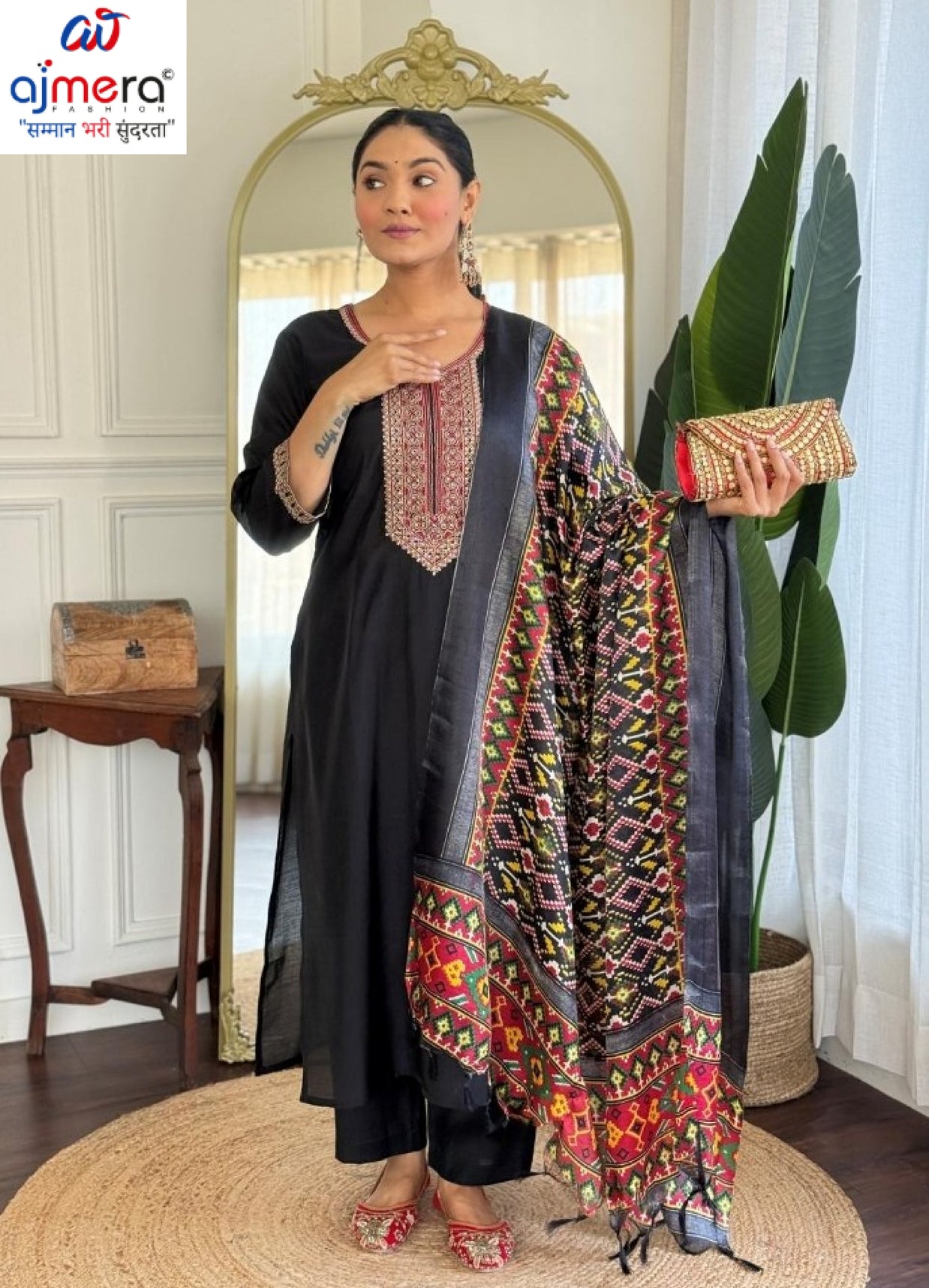 Designer Premium Ethnic Kurti Collection for Women | INDO-BB9KH397