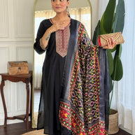 Designer Premium Ethnic Kurti Collection for Women | INDO-BB9KH397