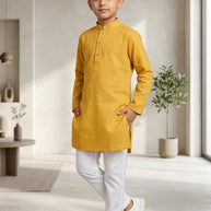 Wholesale Boys Cotton Kurta Payjama Set | MIF-KIDS COTTON WITH PAYJAMA