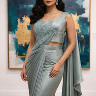Designer Imported Fabric Gown for Women | KLK-390