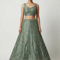 Jimmy Embroidery Lehenga Choli Manufacturer Supplier Exporter|AKJ-MAHI-1482