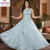 Elegant Designer Party Wear Gown for Women | KTX-9152