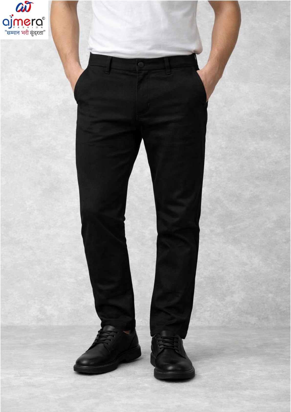 Mens Pants Supplier India | RCC-POLI KNITING PLAIN