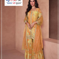 Elegant Chinon Ready-to-Wear Stitched Suit | FID-5297