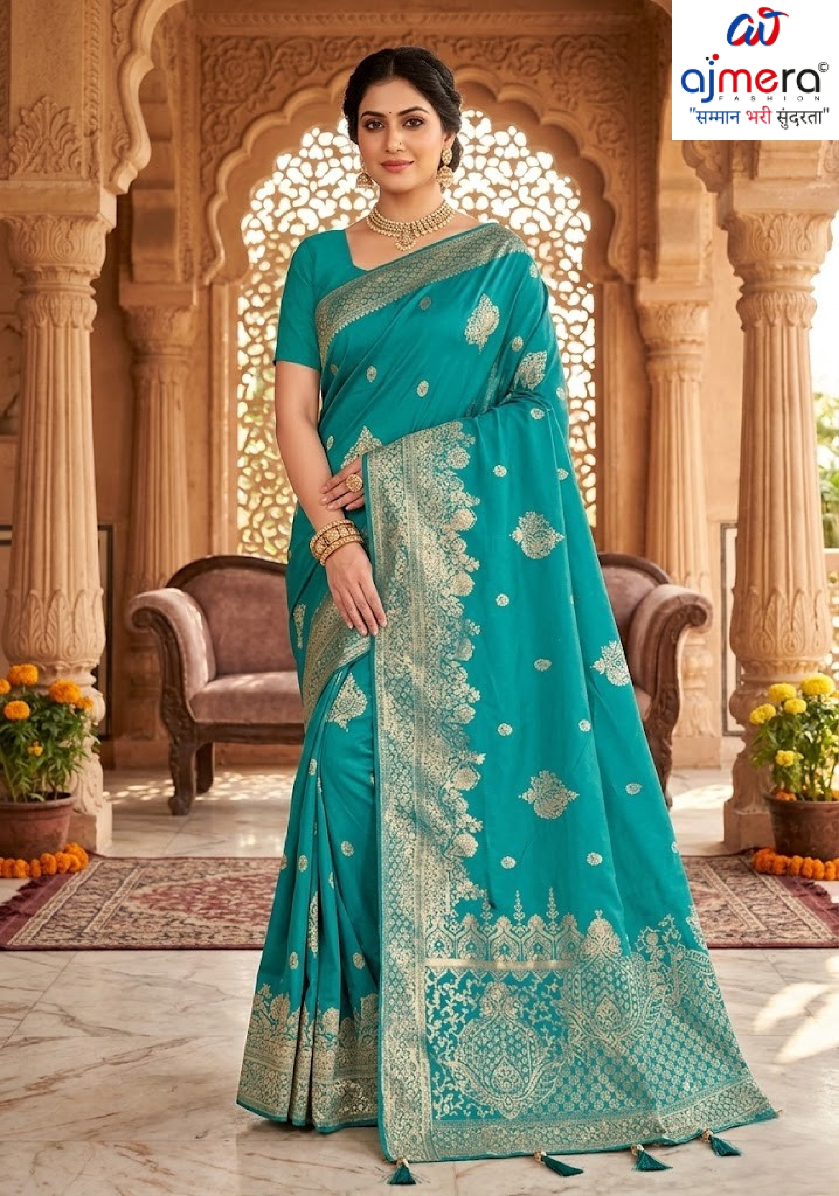 Timeless Jacquard Silk Saree With Blouse Piece | TUL-HUMJOLI SILK VOL-20