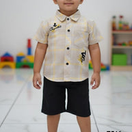 Wholesale Boys Cotton Baba Suit Collection | JDW-HS7516
