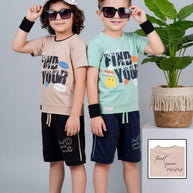 Wholesale Boys T-Shirt & Pant Set | RMC-1252-22X26