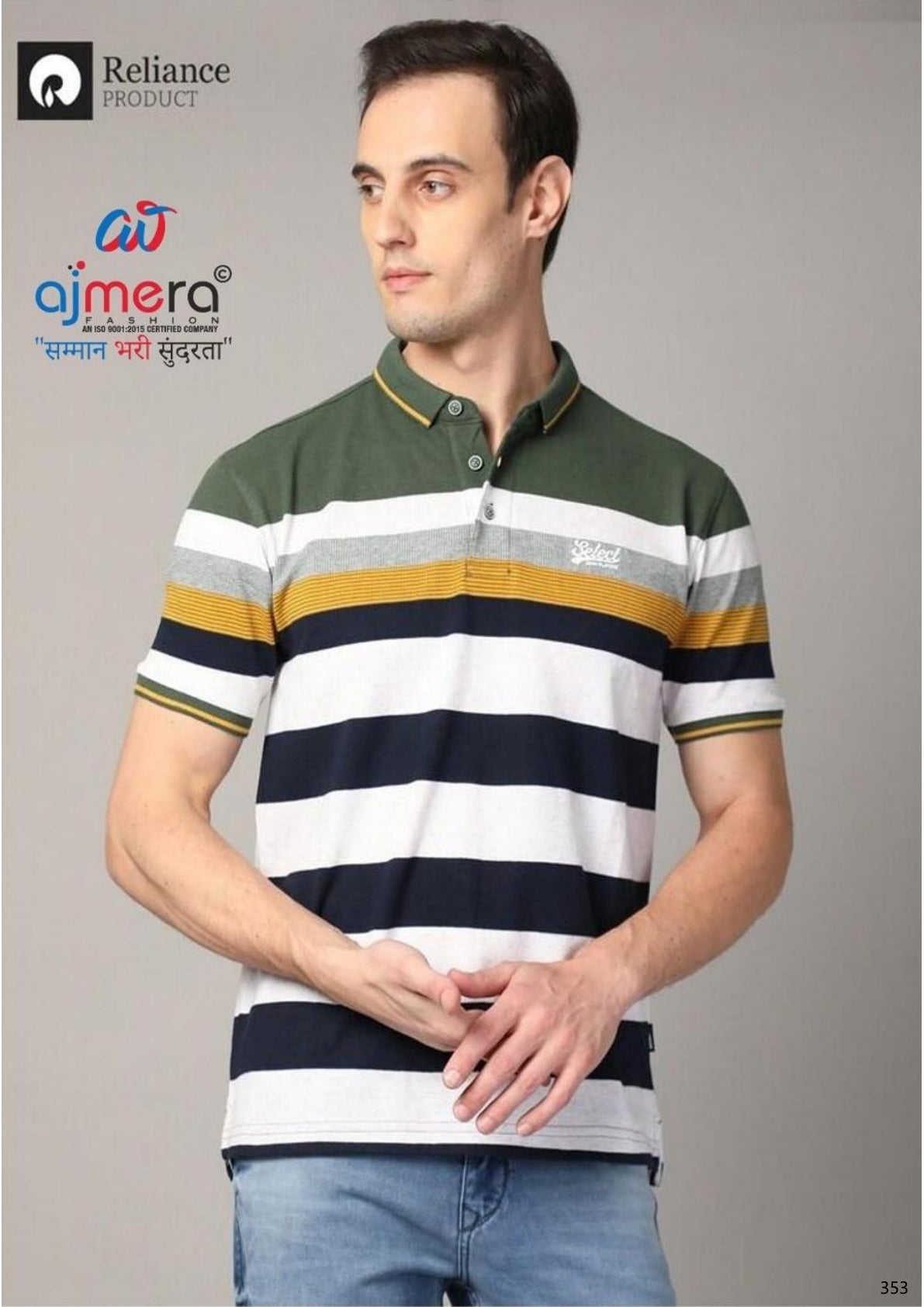 Mens T-Shirt Manufacturer India | JPSTSPOVVH048