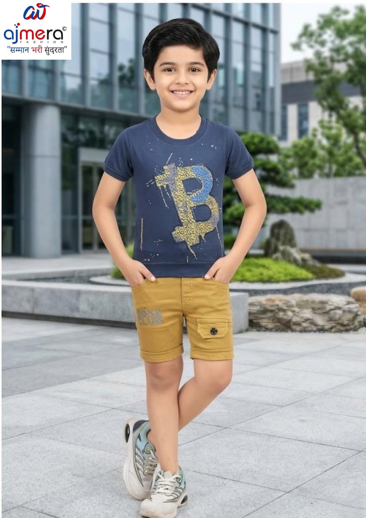 Kids T-Shirt & Pant Set Wholesale in India | SEM-1429-1