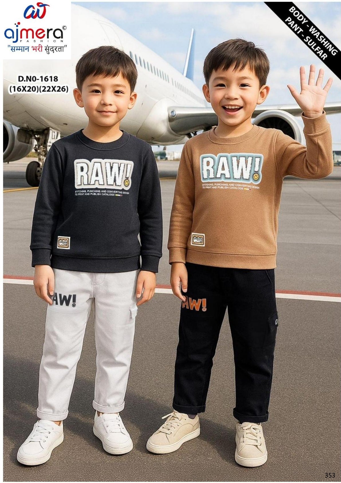 Kids Jeans & T-Shirt Set Wholesale in India | SEM-1618