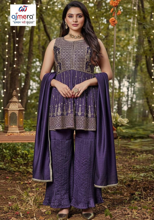 Elegant Chinon Designer Party Wear Gown for Women | SHP-ADDA-52