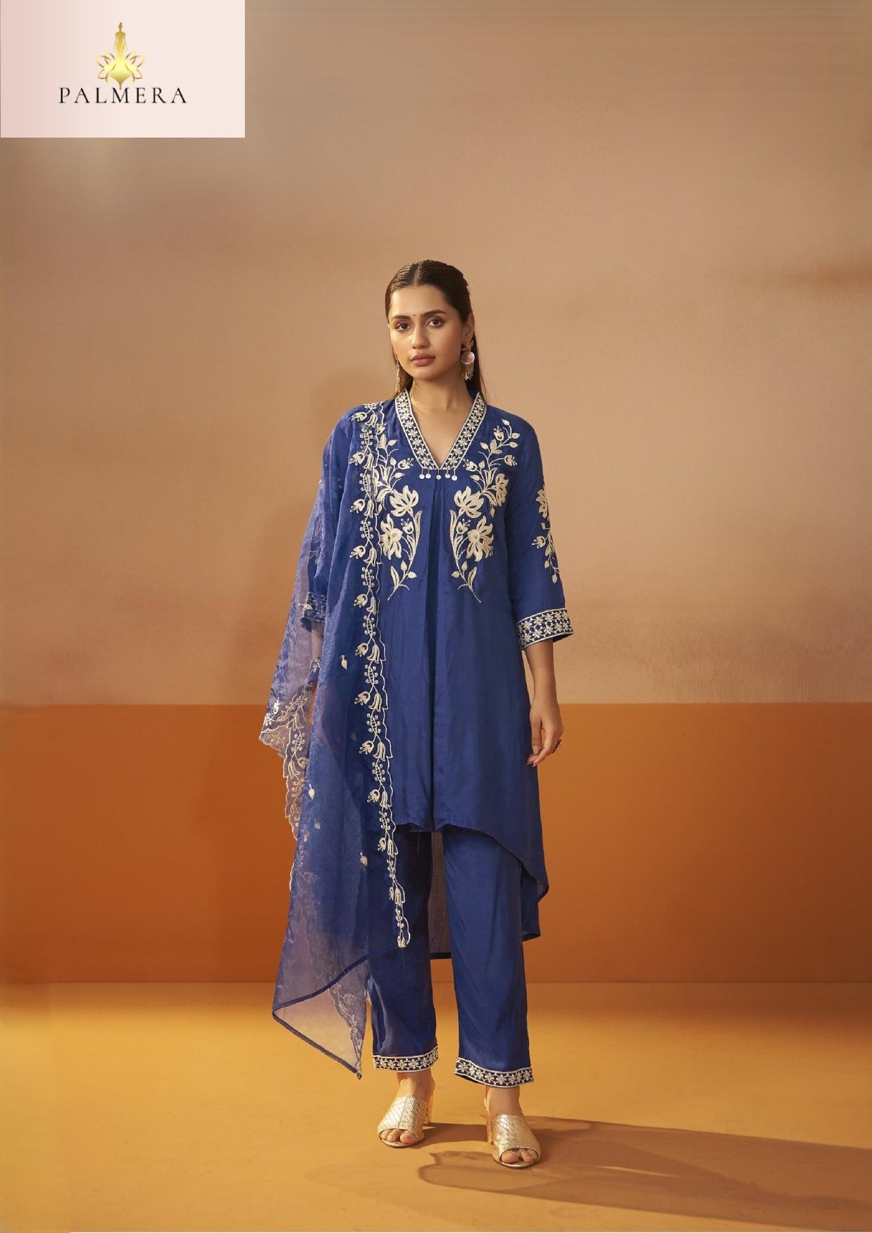 Graceful Designer Palmera Kurti Set for Women | KUL-1365
