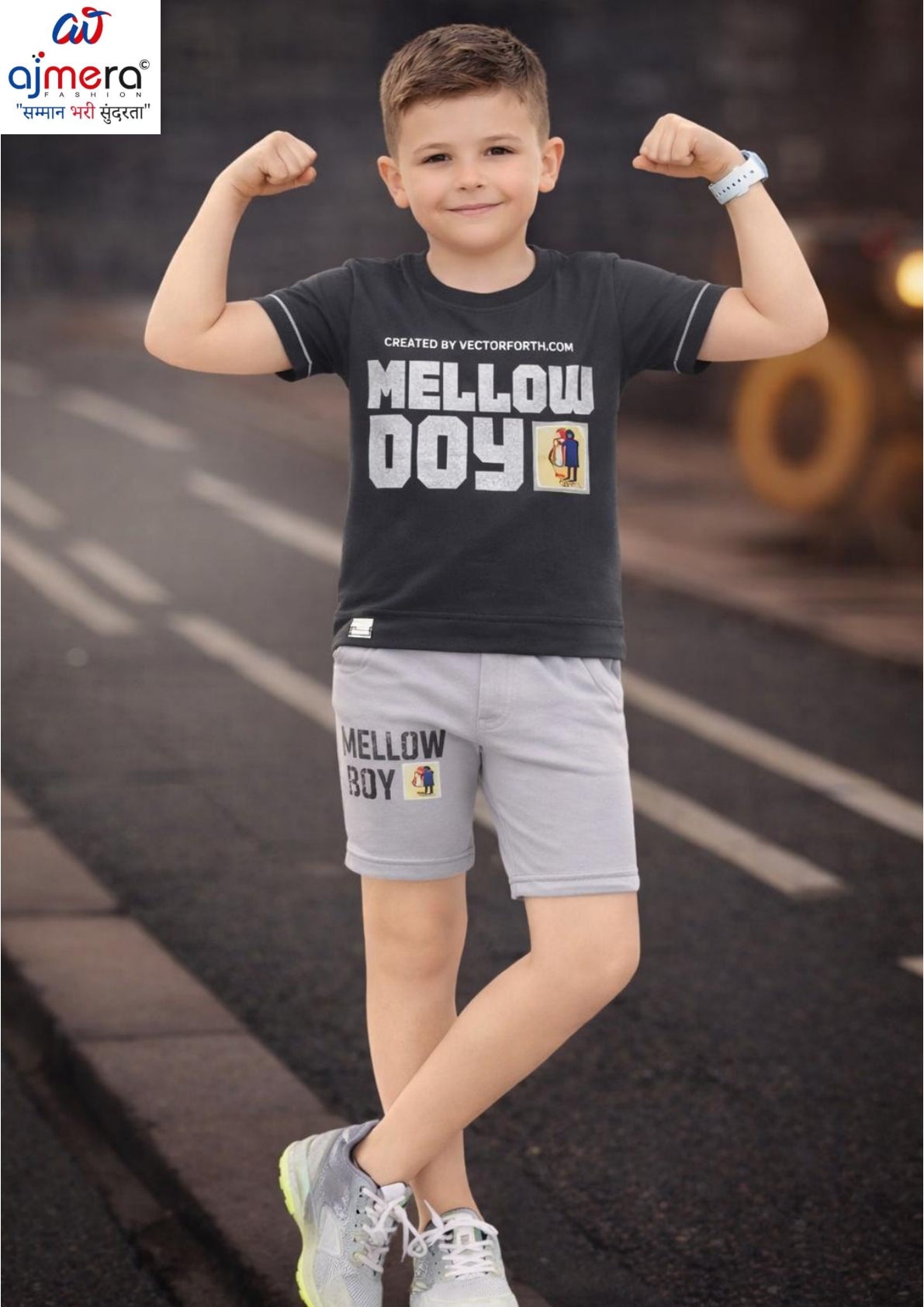 Wholesale Boys T-Shirt & Pant Set | SEM-1426