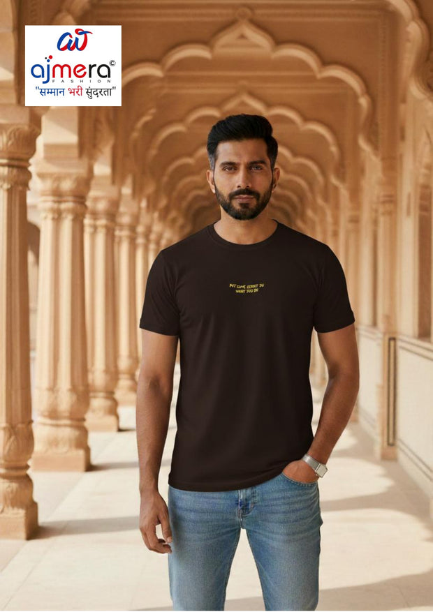 Mens T-Shirt Manufacturer India | BPSS24TEE030