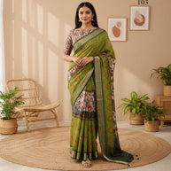 Palmera Saree Wholesaler and Palmera Saree Supplier | ALL-RIWAAYAT-103