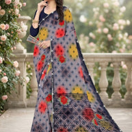 Trendy Printed Saree with Blouse Piece for Women’s Ethnic Wardrobe | CAS-PREM RATAN