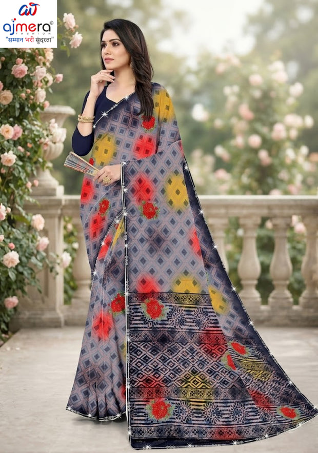 Trendy Printed Saree with Blouse Piece for Women’s Ethnic Wardrobe | CAS-PREM RATAN